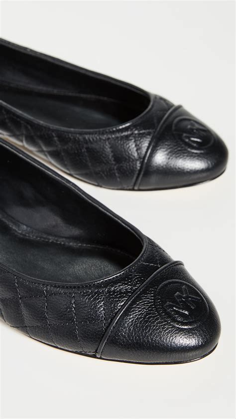 women michael kors flats|michael kors black ballet flats.